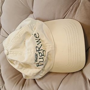 Cream WearFugRwe adjustable hat